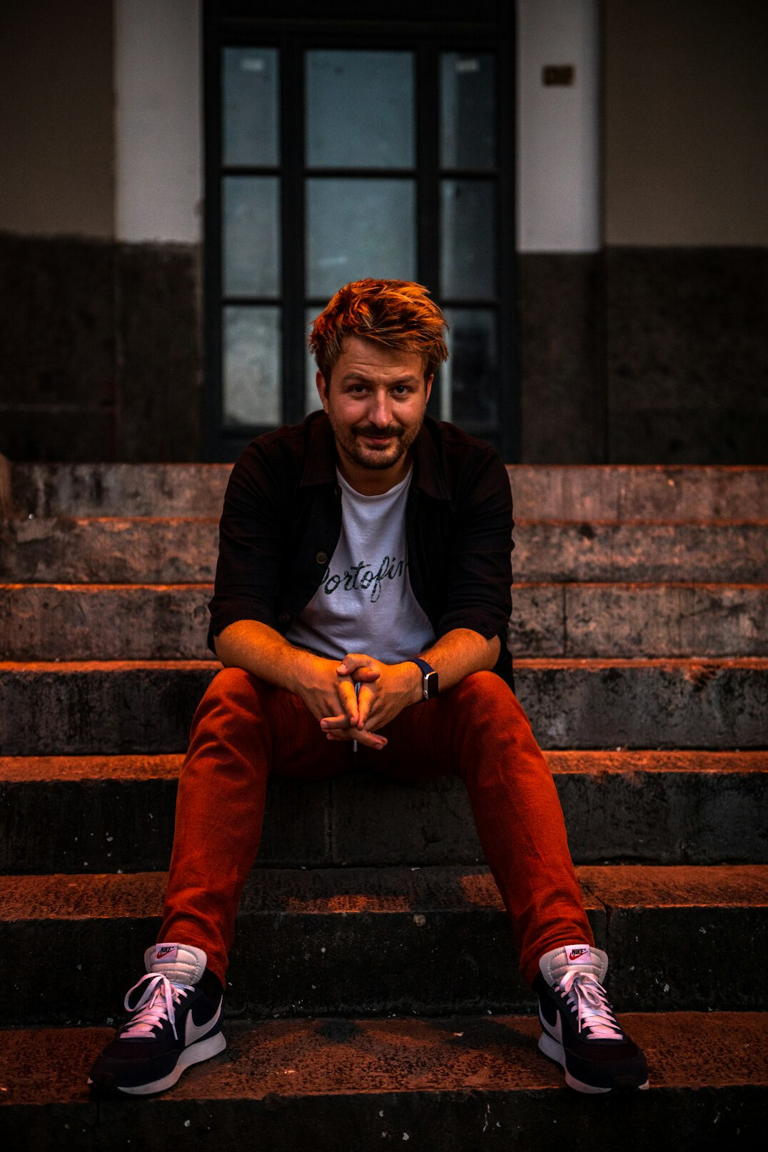 Portrait of a Latin American man in his forties, editor